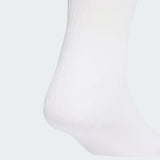 08946 Adidas Trefoil Cushion Crew Socks 6 Pairs White