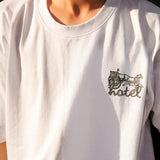 07733 Hotel Wagon Tee White