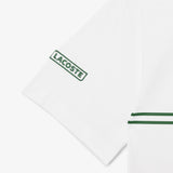 06999 Lacoste Tennis Stripe T-shirt White