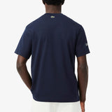 06971  Lacoste Tennis Stripe T-shirt Navy
