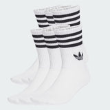 06955 Adidas Originals 3-Stripes Crew Sokker 6 Par