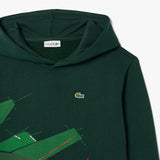 09607 Lacoste Crocodile Graphic Hoodie Kids