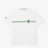 06999 Lacoste Tennis Stripe T-shirt White