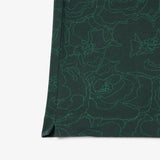 09605 Lacoste short sleeved ribbed collar shirt Sinople