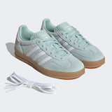 07130 Adidas Gazelle Indoor Shoes Ash Green