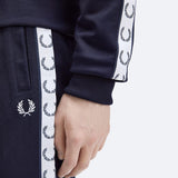 06704 Fred Perry Taped track pant Blue