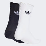 08773 Adidas Ruffle Sock 2 Pack