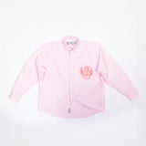 09702 Hotel pink pinstripe shirt