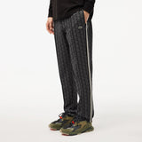 09286 Lacoste Paris Monogram Sweatpants Black