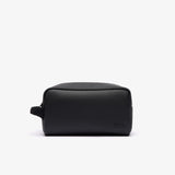 03687 Lacoste Classic Canvas Toiletry Black Bag