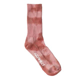 07390 Gramicci Tie Dye Crew Socks Red