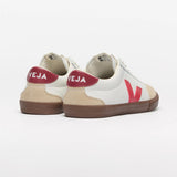 07887 Veja Volley Leather White Pekin Bark