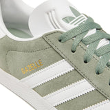 07889 Adidas Gazelle Silver Green