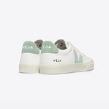 03411 Veja Campo Leather White Matcha