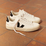 03288 Veja Campo Chromefree White Black