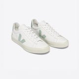03411 Veja Campo Leather White Matcha