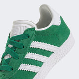 05263 Adidas Gazelle Elastic Laces Infant Kids Green