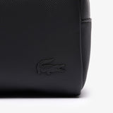 03687 Lacoste Classic Canvas Toiletry Black Bag