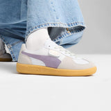 07466 Puma Palermo Leather Sneakers White Lilac