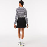 Lacoste Elasticised Waist Short Pleated Skirt