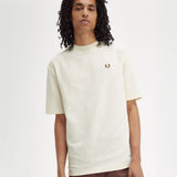 06719 Fred Perry Slub t-shirt Ecru