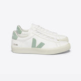03411 Veja Campo Leather White Matcha