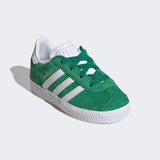 05263 Adidas Gazelle Elastic Laces Infant Kids Green