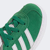 05263 Adidas Gazelle Elastic Laces Infant Kids Green