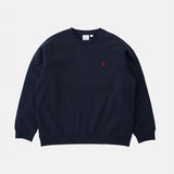 07062 Gramicci One Point Crew Sweatshirt Dark Navy