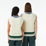 Lacoste Heavy Knit Badge Tennis Sweater