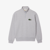 Lacoste unisex Zip high Organic Cotton Sweatshirt