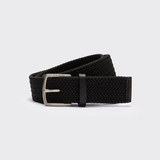 Lacoste Engraved Buckle Stretch Knitted Belt