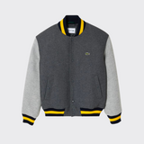 Lacoste Colorblock Short Blend Wool Varsity Jacket